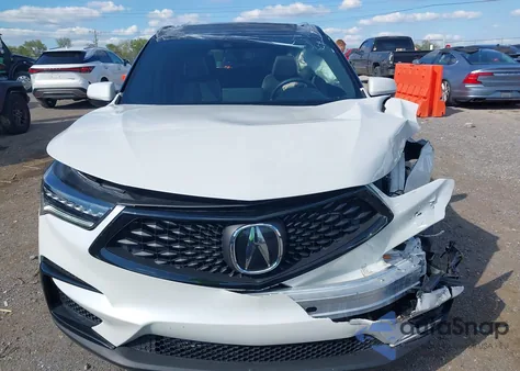 2021 Acura Rdx A-Spec Package from USA, damaged, VIN 5J8TC2H67ML016453